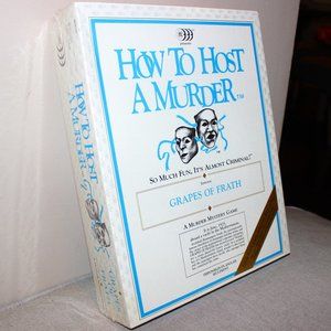 3/$88- new How To Host A Murder GRAPES OF FRATH murder mystery party game #69701